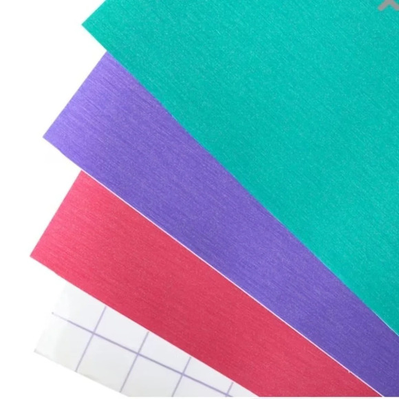 Cricut Premium  Vinyl Sampler Brights True Brushed - Picture 2 of 6